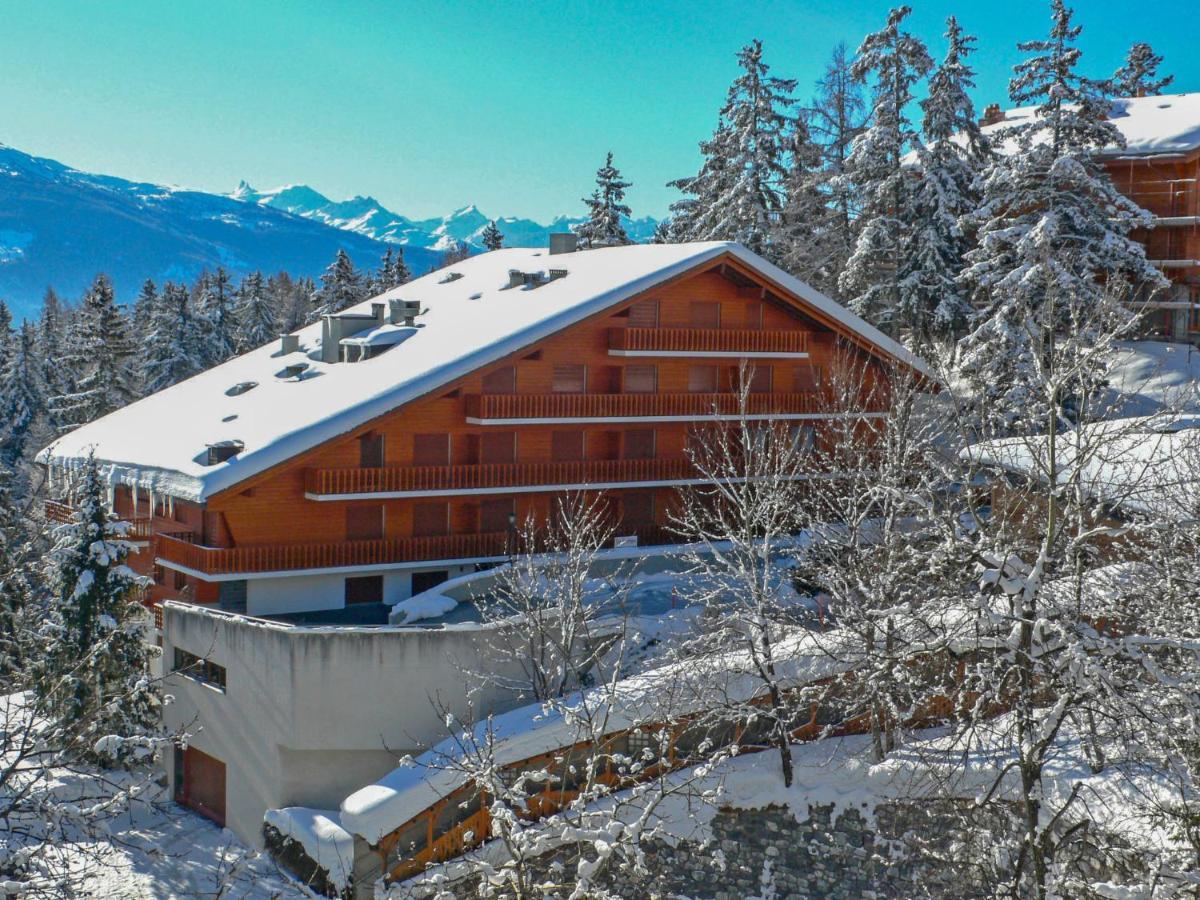Studio Les Faverges-6 By Interhome Crans-Montana Bagian luar foto