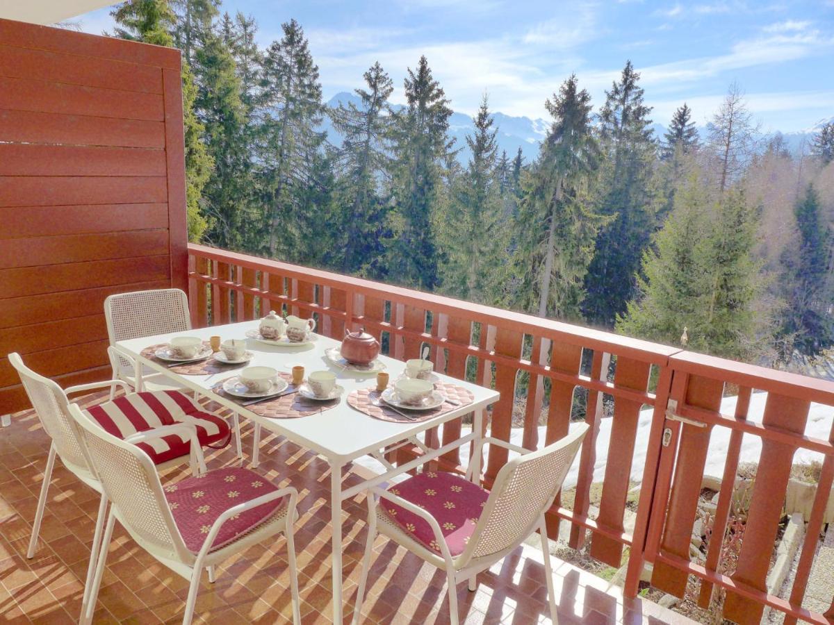 Studio Les Faverges-6 By Interhome Crans-Montana Bagian luar foto
