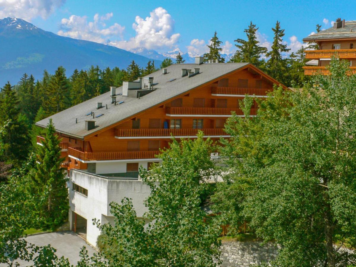 Studio Les Faverges-6 By Interhome Crans-Montana Bagian luar foto