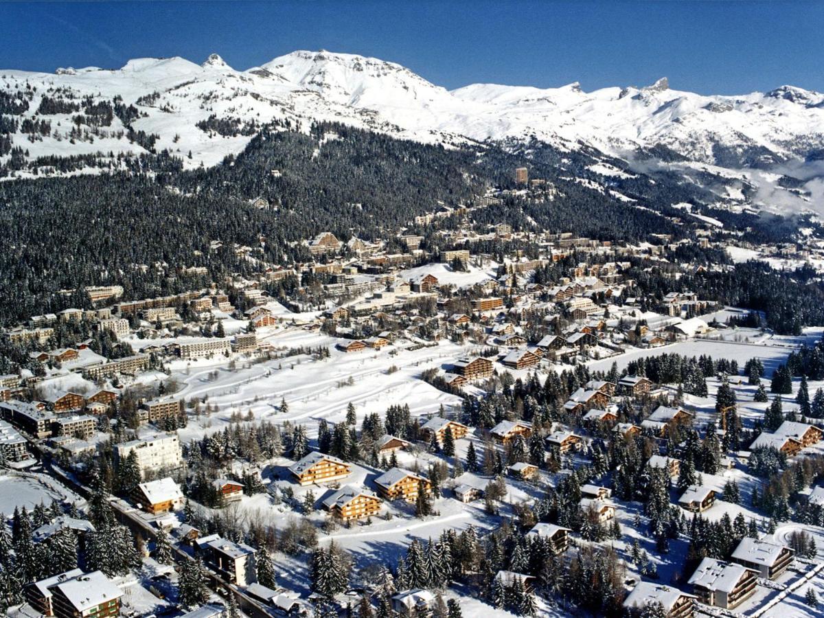 Studio Les Faverges-6 By Interhome Crans-Montana Bagian luar foto
