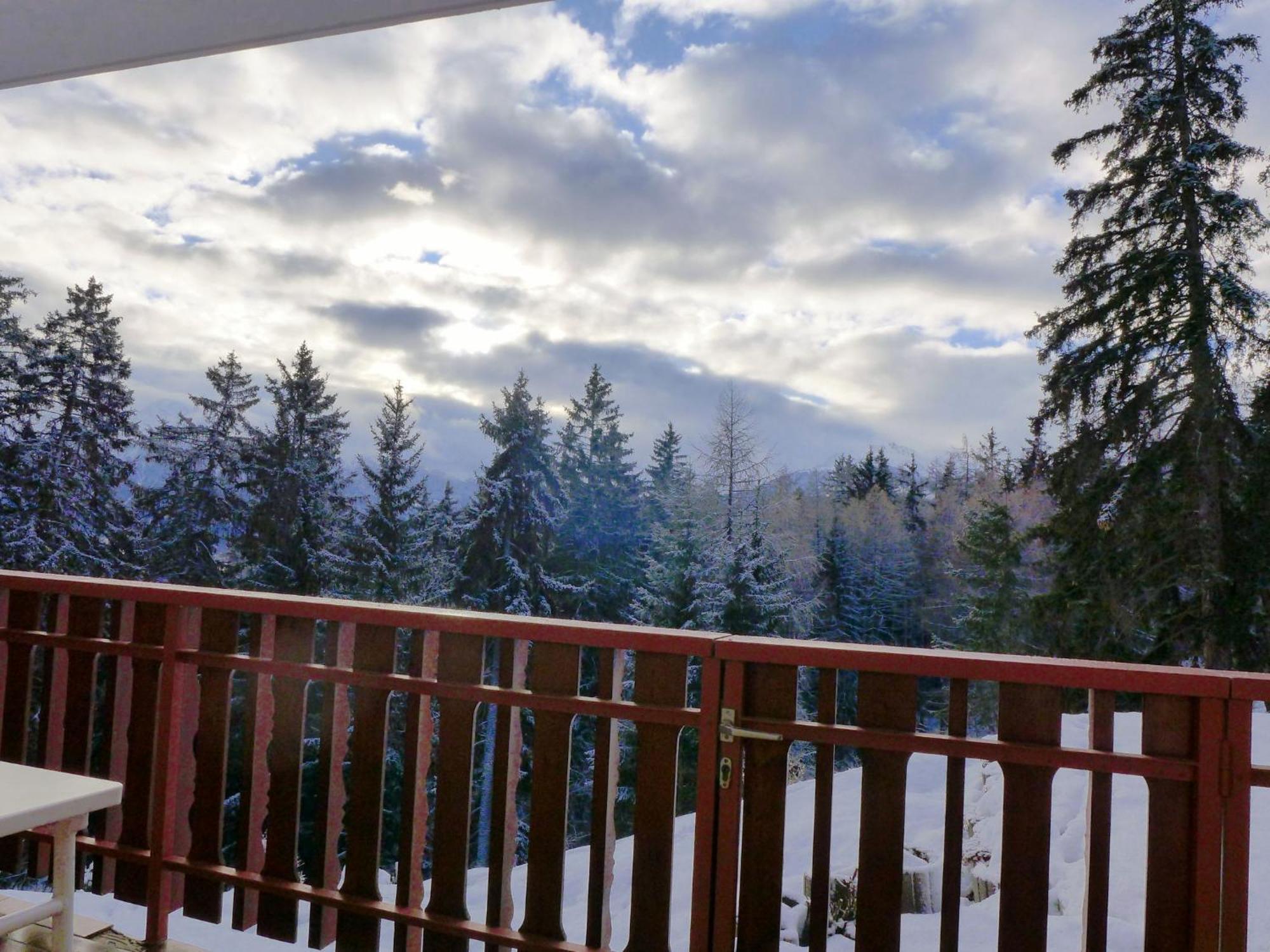 Studio Les Faverges-6 By Interhome Crans-Montana Bagian luar foto